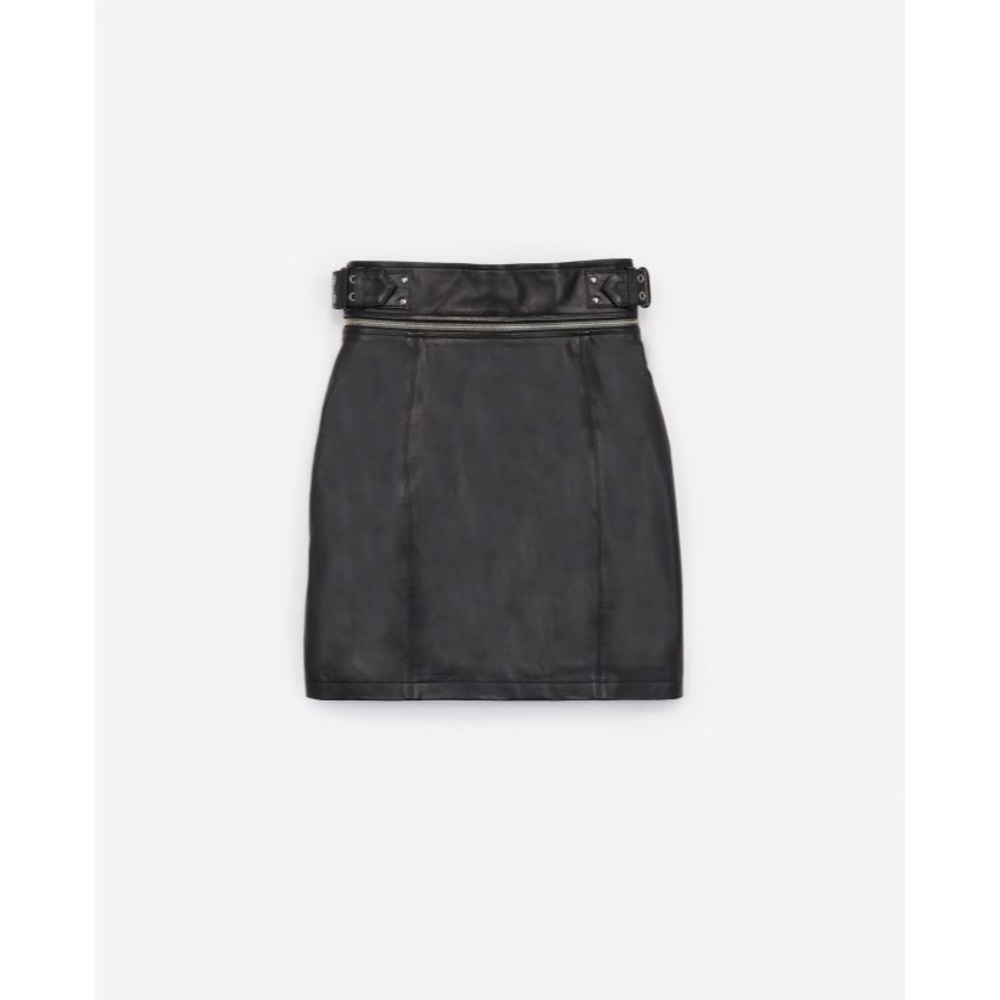 NWOT- The Kooples Black Mini Pencil Skirt Night Out - Picture 6 of 9